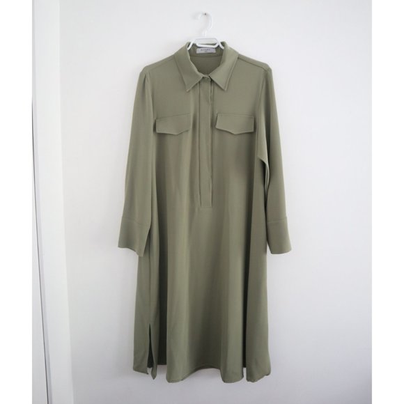 Brian Bailey Shirt Dress with Self Belt - Picture 2 of 11